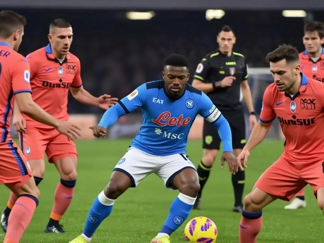 Napoli Tops Serie A After David Neres Star Turn in 3-1 Win Over Atalanta