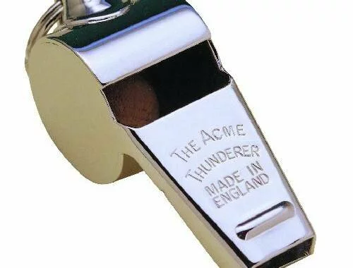 ACME Thunderer 60.5 Metal Official Referee Whistle