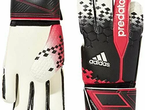 adidas Predator Competition Goalkeeper Gloves Multi-Coloured Black/Wht/Vivber/Sol Size:8 (EU)